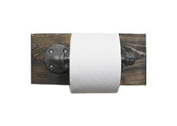 Zwarte van de de Flens Industriële Pijp van de Ijzervloer het Toiletpapierhouder 3/4 Duim ISO9001